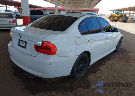 2007 BMW 328I from USA, damaged, VIN WBAVA33557KX80455
